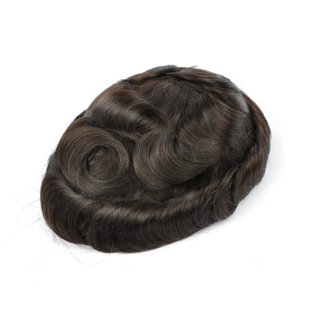 GEX Mens Toupee Hairpiece Bella (French Lace with Thin Skin) Hair Systems 64 colors - GexWorldwide