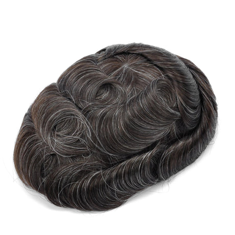 GEX Mens Toupee Hairpiece Bella (French Lace with Thin Skin) Hair Systems 64 colors - GexWorldwide