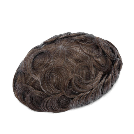 GEX Mens Toupee Hairpiece Bella (French Lace with Thin Skin) Hair Systems 64 colors - GexWorldwide