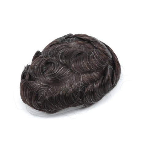 GEX Mens Toupee Hairpiece Bella (French Lace with Thin Skin) Hair Systems 64 colors - GexWorldwide