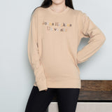 GEX Personalized Apricot College Sweatshirts - GexWorldwide