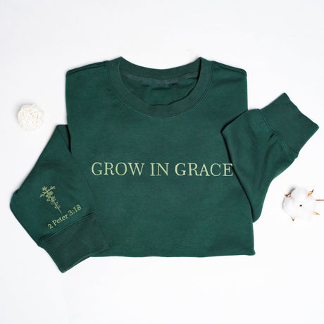 GEX Personalized Christian Sweatshirts with Embroidered Bible Verses - GexWorldwide