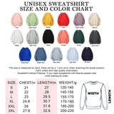 GEX Personalized College Embroidered Sweatshirts Start of School - GexWorldwide