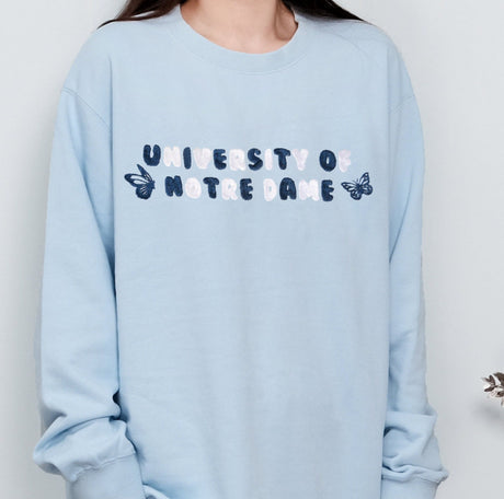 GEX Personalized College Embroidered Sweatshirts Start of School - GexWorldwide
