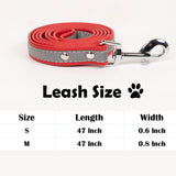 GEX Personalized Dog Collar Leather Dog ID Collar for Pet - GexWorldwide