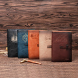 GEX Personalized Engrave Leather Notebook - GexWorldwide