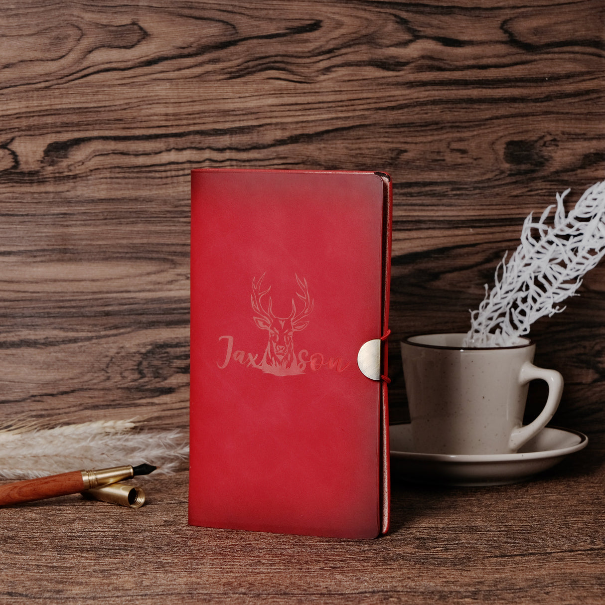 GEX Personalized Engrave Leather Notebook - GexWorldwide