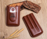 GEX Personalized Engraved Leather Cigar Case - GexWorldwide