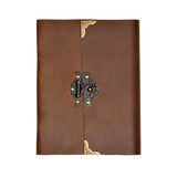 GEX Personalized Genuine Leather Journal Engrave Leather Notebook - GexWorldwide