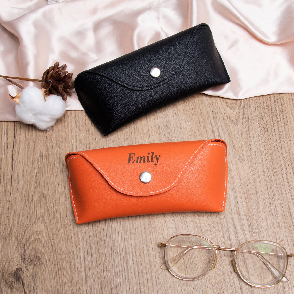 GEX Personalized Leather Glasses Case Sunglasses Holder - GexWorldwide