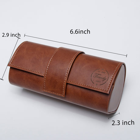 GEX Personalized Leather Glasses Case Sunglasses Holder with Name - GexWorldwide