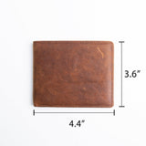 GEX Personalized Short Cowhide Wallet - GexWorldwide