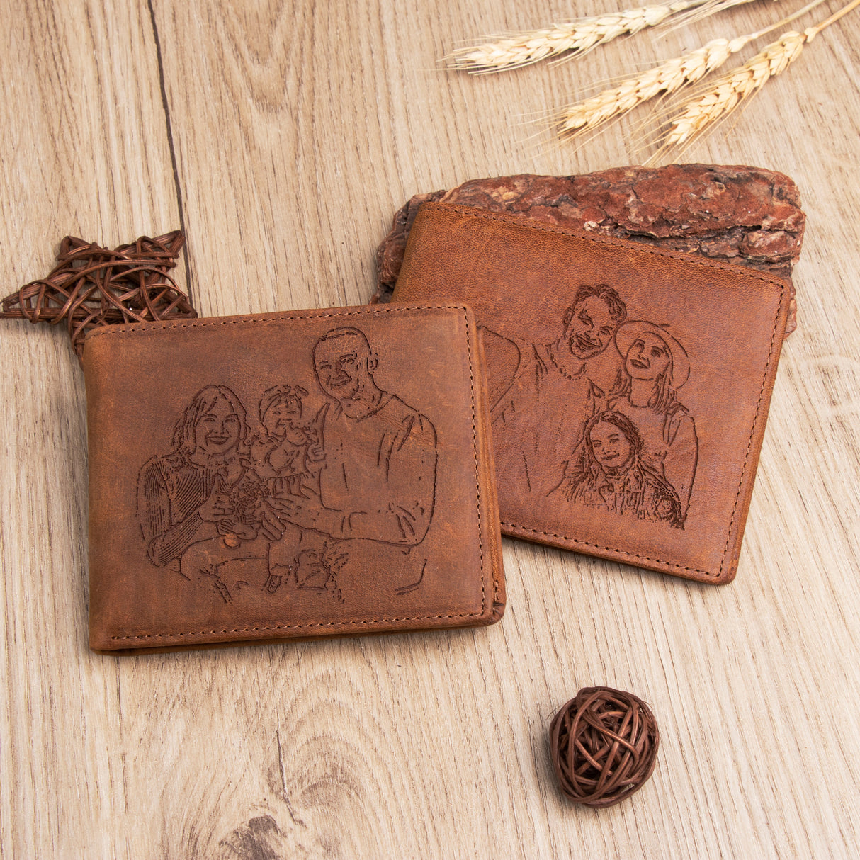 GEX Personalized Short Cowhide Wallet - GexWorldwide