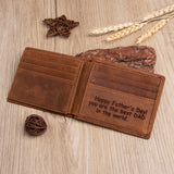 GEX Personalized Short Cowhide Wallet - GexWorldwide