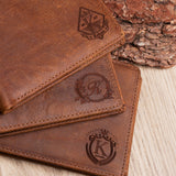 GEX Personalized Short Cowhide Wallet - GexWorldwide
