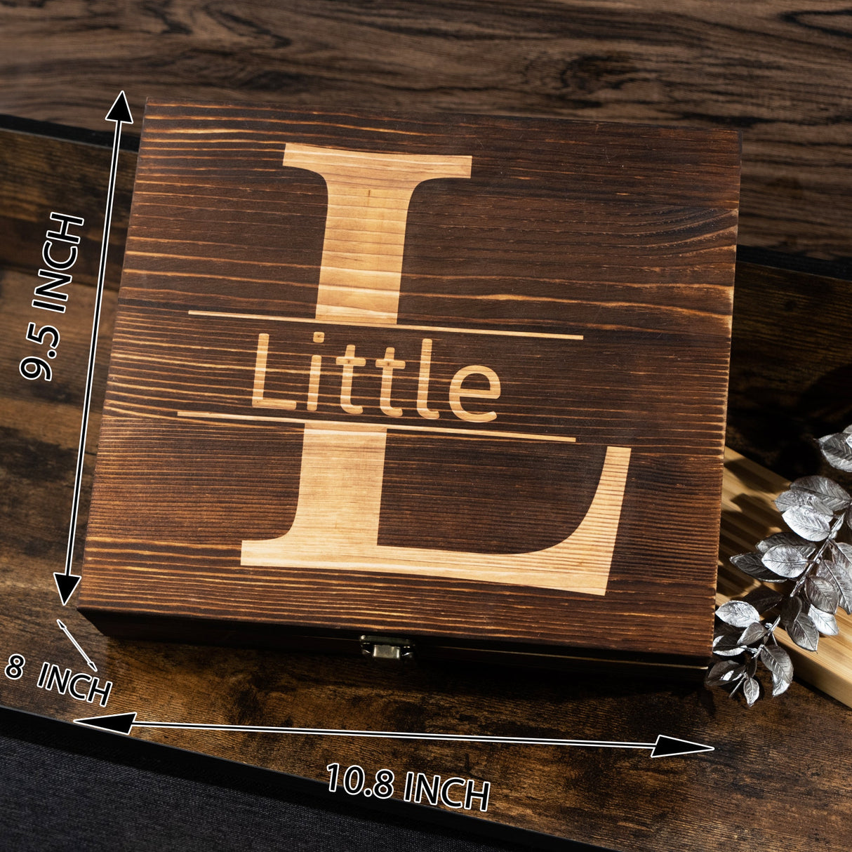 GEX Personalized Whiskey Engrave Wood Smoker Box - GexWorldwide