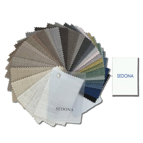 GEX Sedona Polyester Linen Sample Booklet - GexWorldwide