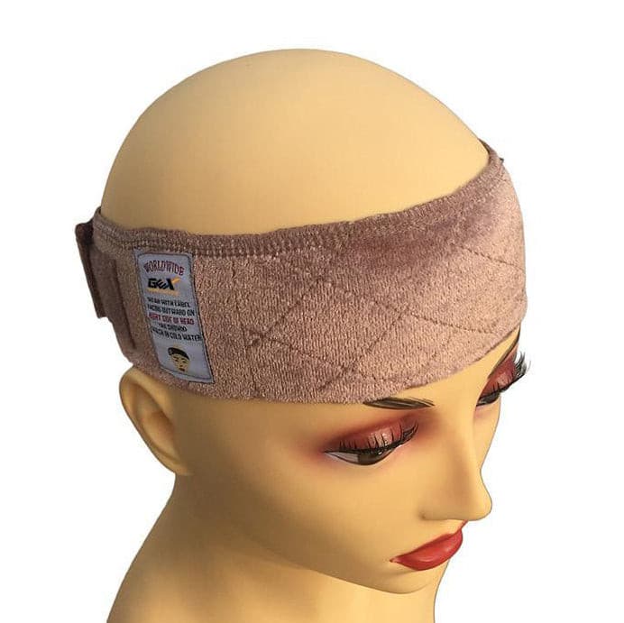 GEX Wig Grip Adjustable Comfort Headband Velcro Wig Band Tan - GexWorldwide