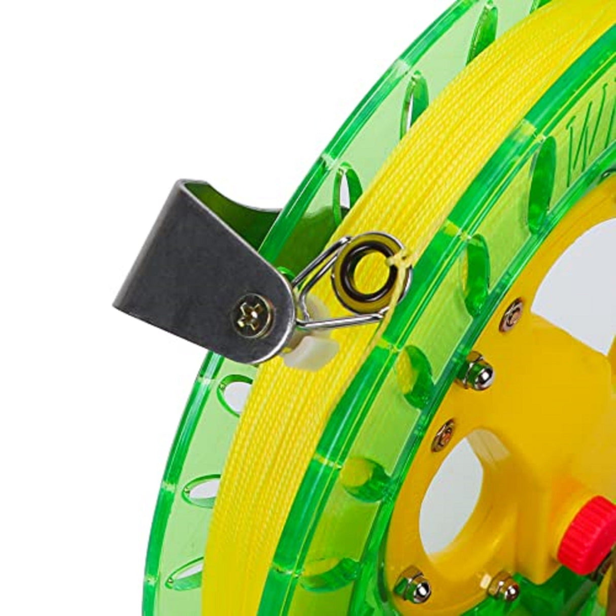 JEKOSEN 9" Kite String Reel Winder, 400m Lockable Big Grip Wheel Outdoor Kite Flying Tool (Green) - GexWorldwide