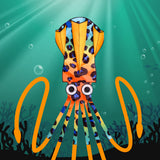 JEKOSEN Octopus Squid Huge Kite, with Total Length of 242" Easy to Fly Suitable for Children and Adults Beach Park Activities - GexWorldwide