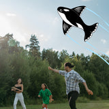 JEKOSEN Whale Kite Easy to Fly Single String Suitable for Kids Adults Travel Beach Park Outdoor Activities - GexWorldwide