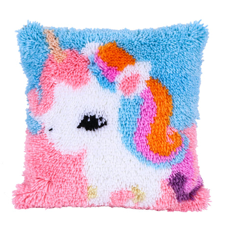 Latch Hook Kits Pillowcase Cute Unicorn - GexWorldwide