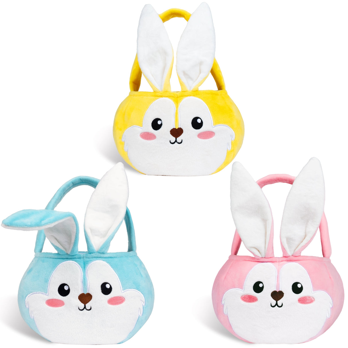 LUBOT Bunny Plush Easter Basket for Kids - GexWorldwide