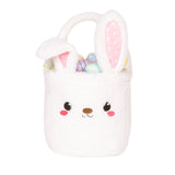 LUBOT Cute Bunny Plush Easter Basket for Kids - GexWorldwide