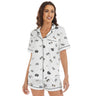 LUBOT Women’s Pajamas Two-piece PJ Set Modal Lounge Set Short Sleeve - GexWorldwide