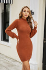 LUBOT Women's Sweater Dress - Stylish Knit for Effortless Elegance and Comfort Pullover Dress - GexWorldwide