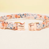 Personalized Dog Collar Girl Dog Bow Collar - GexWorldwide