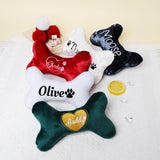 Personalized Dog Toy with Name Embroidered Pet Toy - GexWorldwide