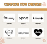 Personalized Dog Toy with Name Embroidered Pet Toy - GexWorldwide