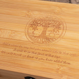 Personalized Engraved Wooden Tea Storage Box - GexWorldwide